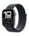 Apple Watch (Series 10 2024) Gps 46mm Jet Black Aluminium Case με Ink Sport Loop EU