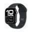 Apple Watch (Series 10 2024) Gps 46mm Jet Black Aluminium Case με Black S/M Sport Band EU