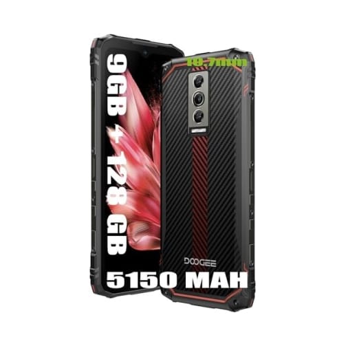 Doogee Blade10 4G 128GB (4GB Ram) Dual-Sim Kevlar Red EU