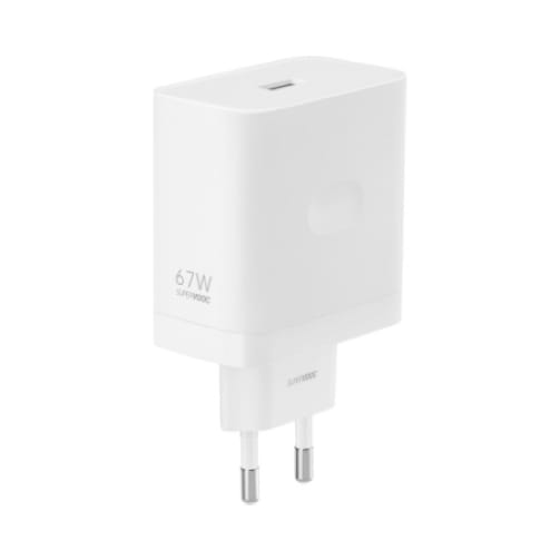 Επιτοίχιος Φορτιστής Realme Super Vooc 67W (Power Adapter) White EU