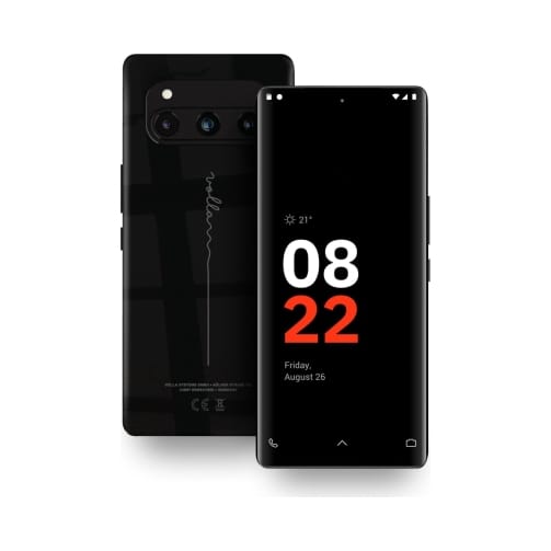 Volla Phone Quintus (Volla OS) 5G 256GB (8GB Ram) Dual-Sim Black EU