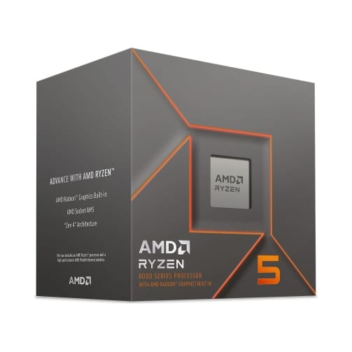 AMD CPU Ryzen 5 8500G Black EU