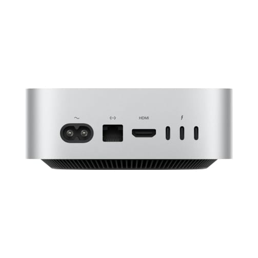 Apple Mac mini M4 (2024) 256GB SSD (16GB Ram) 10-Core CPU 10-Core GPU Silver EU - Image 2
