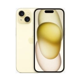 Apple iPhone 15 5G 512GB (6GB Ram) Single-Sim +eSim Yellow EU