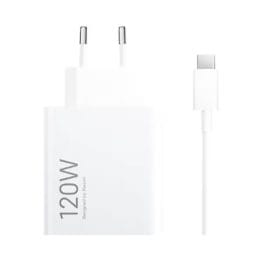 Επιτοίχιος Φορτιστής Xiaomi 120W Charging Combo (Type A) +USB-C Cable White EU