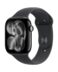 Apple Watch (Series 11 2025) Gps 46mm Jet Black Aluminium Case με S/M Black Sport Band EU
