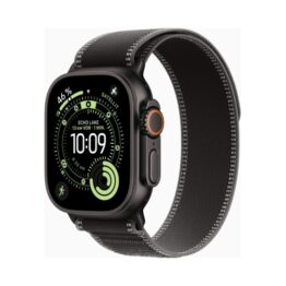 Apple Watch Ultra 3 (Series 11 2025) Gps +Cellular 49mm Black Titanium Case με Trail Loop S/M Black/Charcoal EU