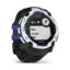 Garmin Watch Instinct 3 Solar GPS 50mm Whitestone με Black/Bolt Blue Band EU
