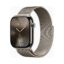Apple Watch (Series 10 2024) Gps +Cellular 46mm Natural Titanium Case με S/M Natural Milanese Loop EU