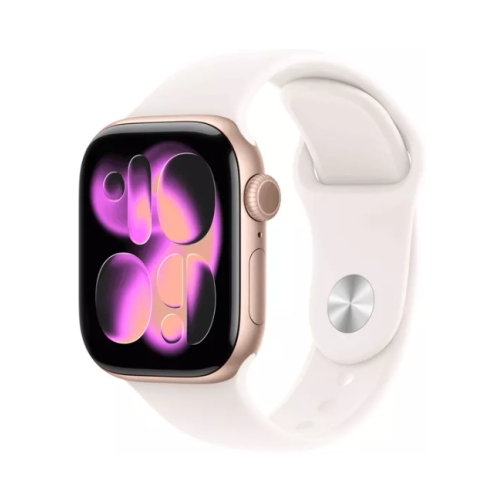 Apple Watch (Series 11 2025) Gps 42mm Rose Gold Aluminium Case με Sport Band S/M Light Blush EU - Image 3