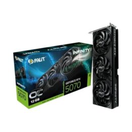 Κάρτα Γραφικών VGA Palit NVIDIA GeForce RTX 5070 12GB Infinity 3 OC Black EU