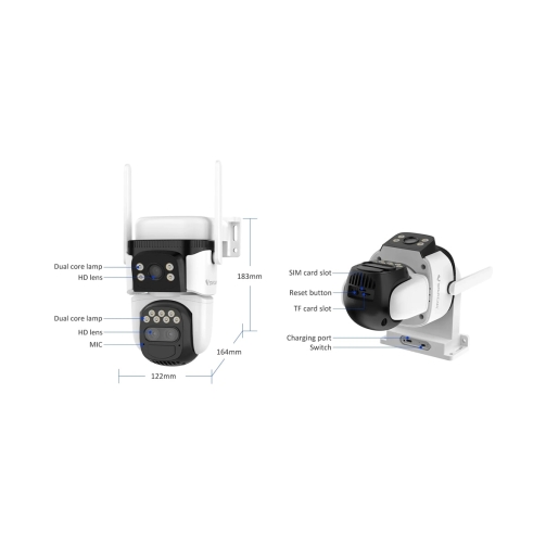 Κάμερα Παρακολούθησης VStarcam BG621TR White EU - Image 2