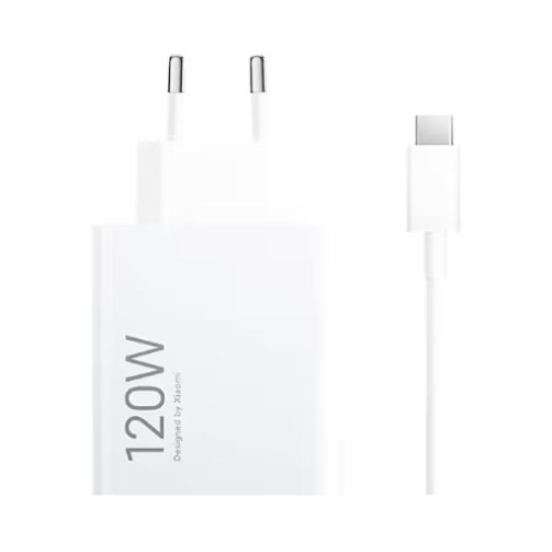 Επιτοίχιος Φορτιστής Xiaomi 120W Charging Combo (Type A) +USB-C Cable White EU - Image 4