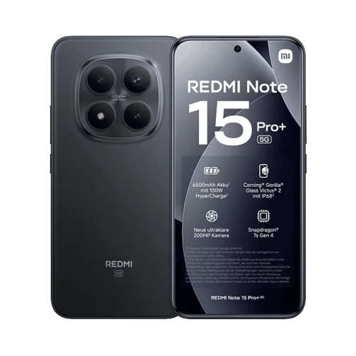 Xiaomi Redmi Note 15 Pro+ 5G 256GB (8GB Ram) Dual-Sim Midnight Black EU - Image 3