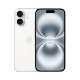 Apple iPhone 16 5G 128GB (8GB Ram) Single-Sim +eSim White EU