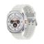 Samsung Galaxy Watch Ultra (L705 2025) LTE 47mm 64GB (2GB Ram) Titanium White Case με White Band EU