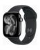 Apple Watch (Series 11 2025) Gps 42mm Jet Black Aluminium Case με Sport Band Black M/L EU