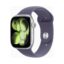 Apple Watch (Series 11 2025) Gps 46mm Silver Aluminium Case με Sport Band Purple Fog S/M EU