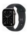 Apple Watch (Series 11 2025) Gps +Cellular 46mm Slate Titanium Case με Sport Band Black S/M EU