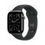 Apple Watch (Series 11 2025) Gps +Cellular 46mm Slate Titanium Case με Sport Band Black M/L EU