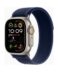 Apple Watch Ultra 2 (Series 9 2023) Gps +Cellular 49mm Titanium Natural Case με Blue Trail Armband S/M EU
