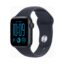 Apple Watch SE 3 (2025) Gps 40mm Midnight Aluminium Case με S/M Navy Blue Sport Band EU