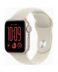 Apple Watch SE 3 (2025) Gps 44mm Starlight Aluminium Case με S/M Sand Sport Band EU