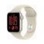 Apple Watch SE 3 (2025) Gps 40mm Starlight Aluminium Case με S/M Sand Sport Band EU