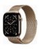 Apple Watch (Series 11 2025) Gps +Cellular 46mm Gold Titanium Case με S/M  Gold Milanese Loop EU