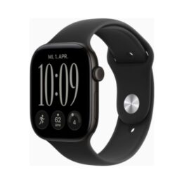 Apple Watch (Series 12 2026) GPS +Cellular 46mm Black Aluminium Case με S/M Black Sport Band EU