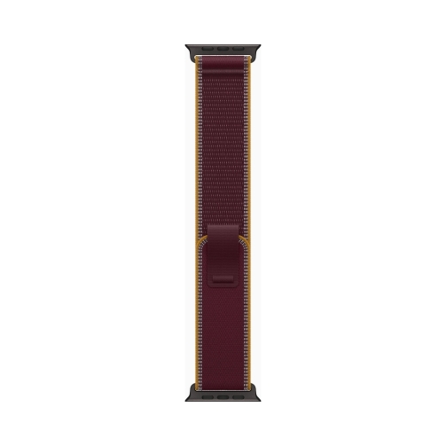 Apple Watch Ultra 4 (Series 12 2026) Gps +Cellular 49mm Black Titanium Case με S/M Burgundy Trail Loop EU - Image 3