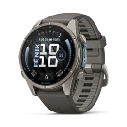 Garmin Watch Fenix 9 (47mm) Titanium Pebble Gray EU