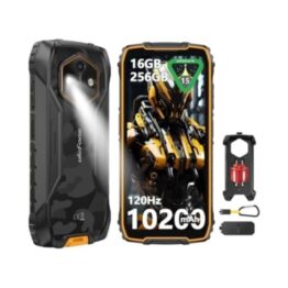 Ulefone RugKing 4 Pro 4G 256GB (8GB Ram) Dual-Sim Black/Orange EU